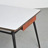 Kitchen table and chairs set by André Sornay, Lyon 1955