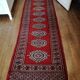 Tapis Afghan noué main fin XIXe 72x176cm