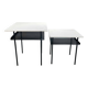 Set of mid-century modernist side tables, Wim Rietveld for Auping, 1950s