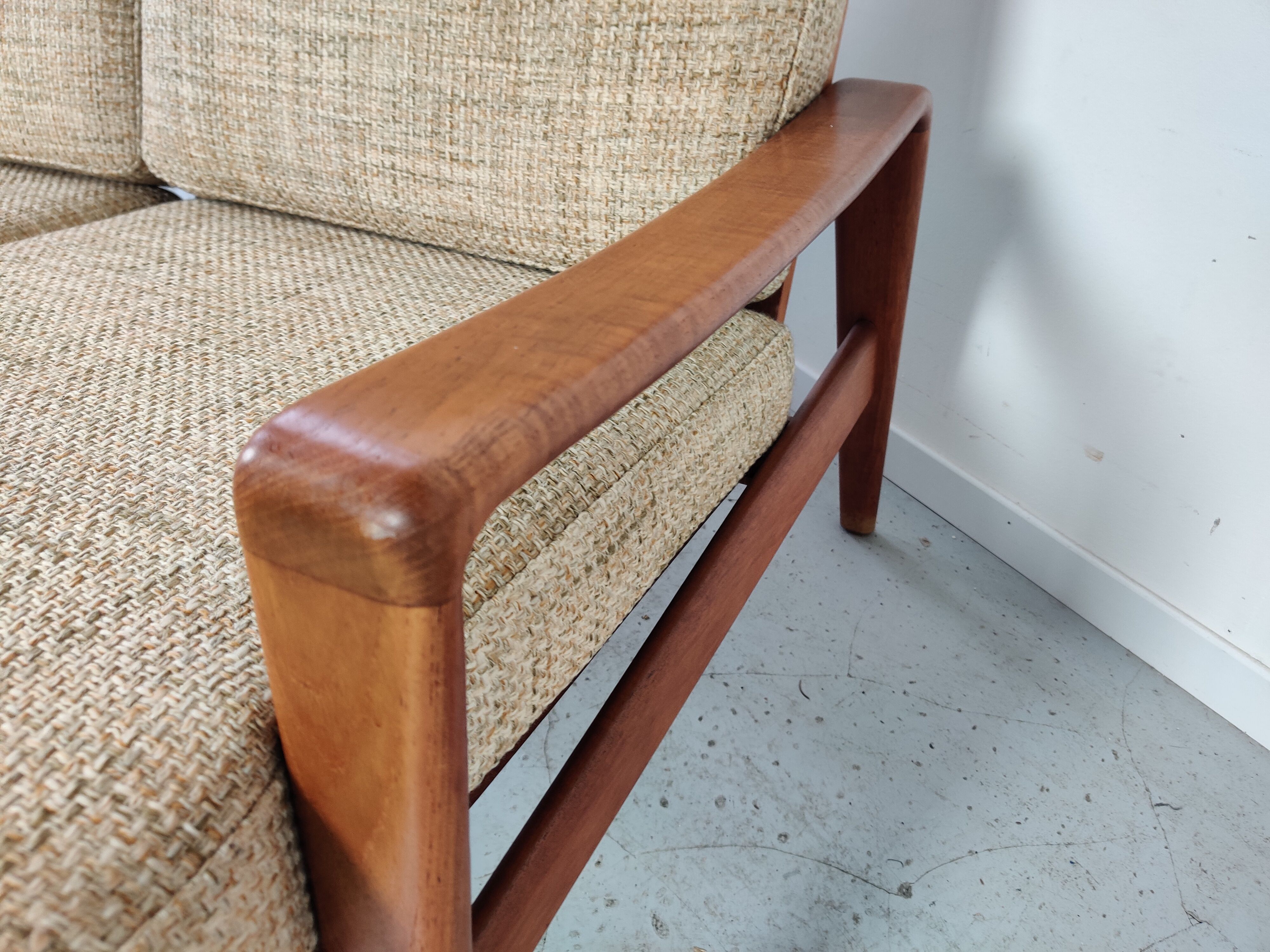 Scandinavian teak sofa by Arne Wahl Iversen for Komfort, Denmark 60s/70s