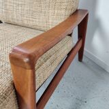 Scandinavian teak sofa by Arne Wahl Iversen for Komfort, Denmark 60s/70s