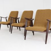 Armchair 'Popkensburg' Attr. Louis van Teeffelen for Wébé | 3 pieces in sto