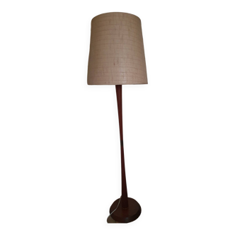 Lampadaire scandinave diabolo teck