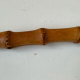 Bamboo handle bread knife
