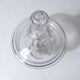 vintage glass covered candy box