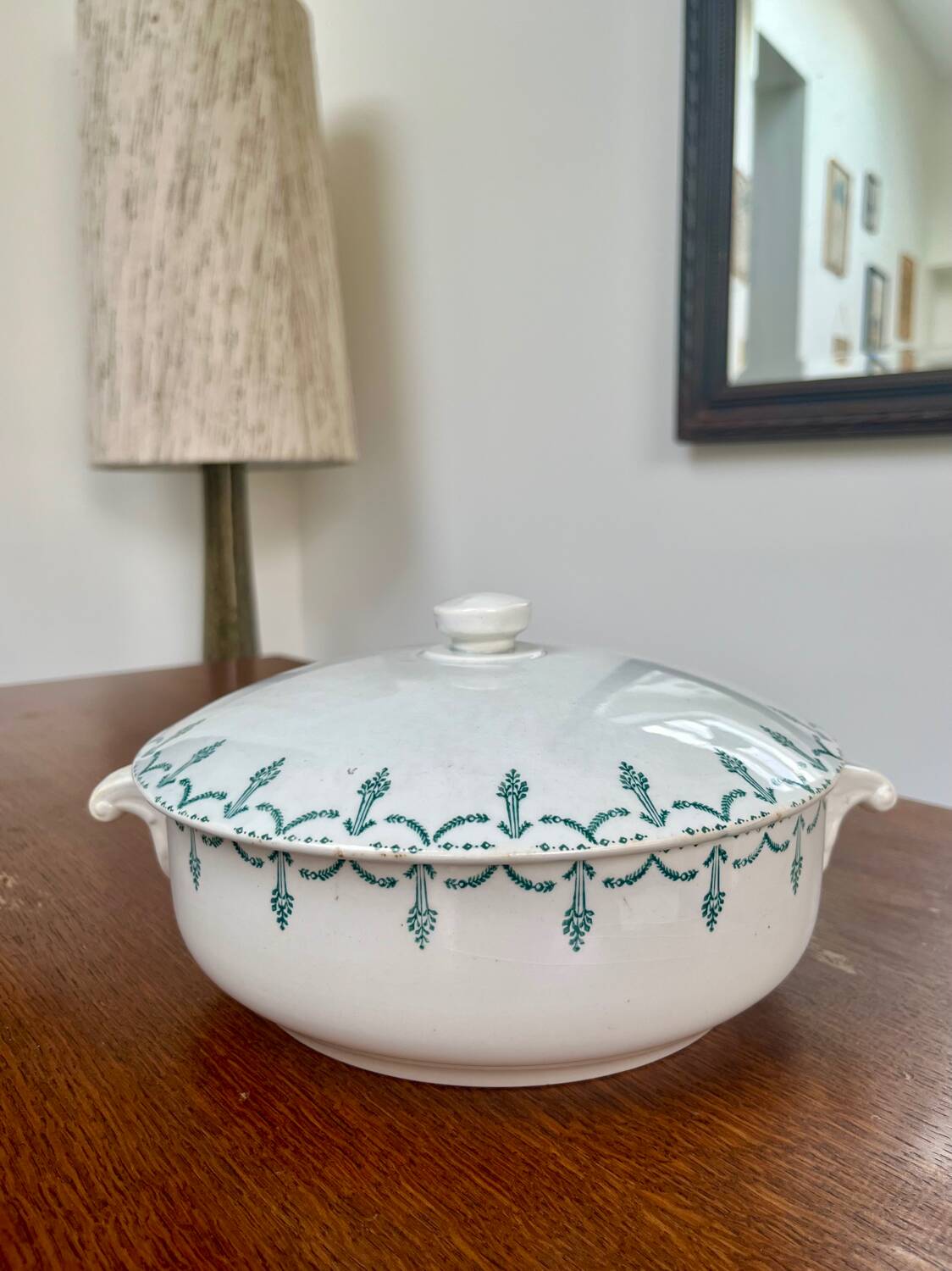 Vegetable dish with lid Gien – Terre de fer