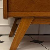 Commode vintage pieds compas