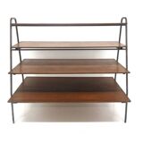 Scandinavian teak shelves, Sweden, 1950.