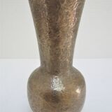Solid bronze vase brutalist 70s