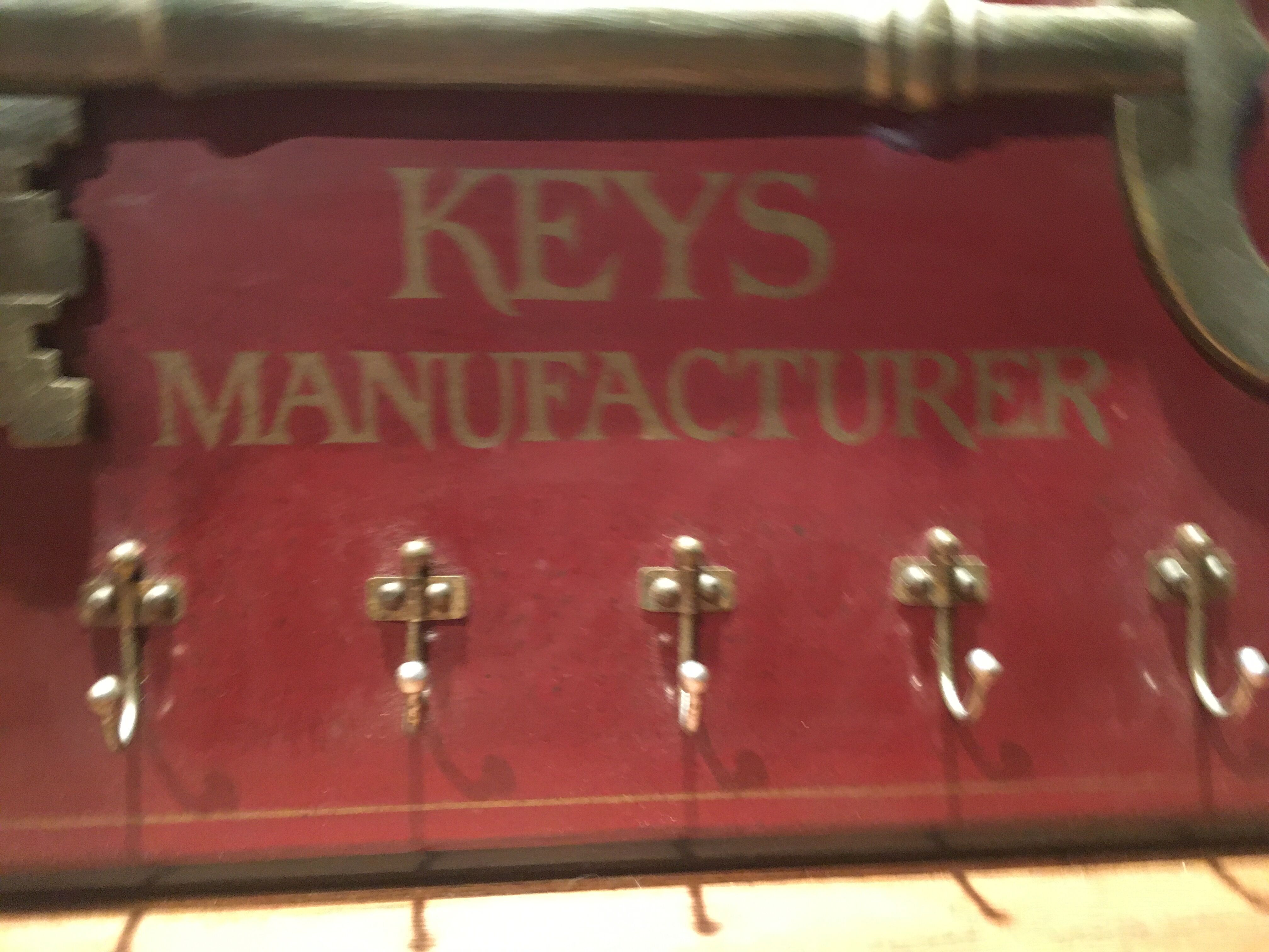 Patère porte clés "country corner"