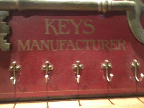 Patère porte clés ''country corner