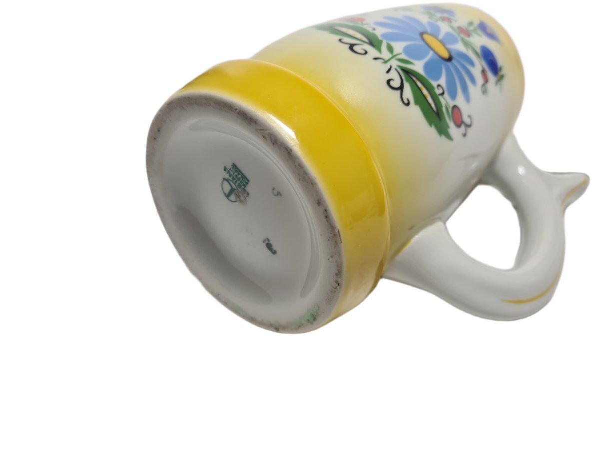 Postmodern beer cup from Lubjana, Poland, 1970s