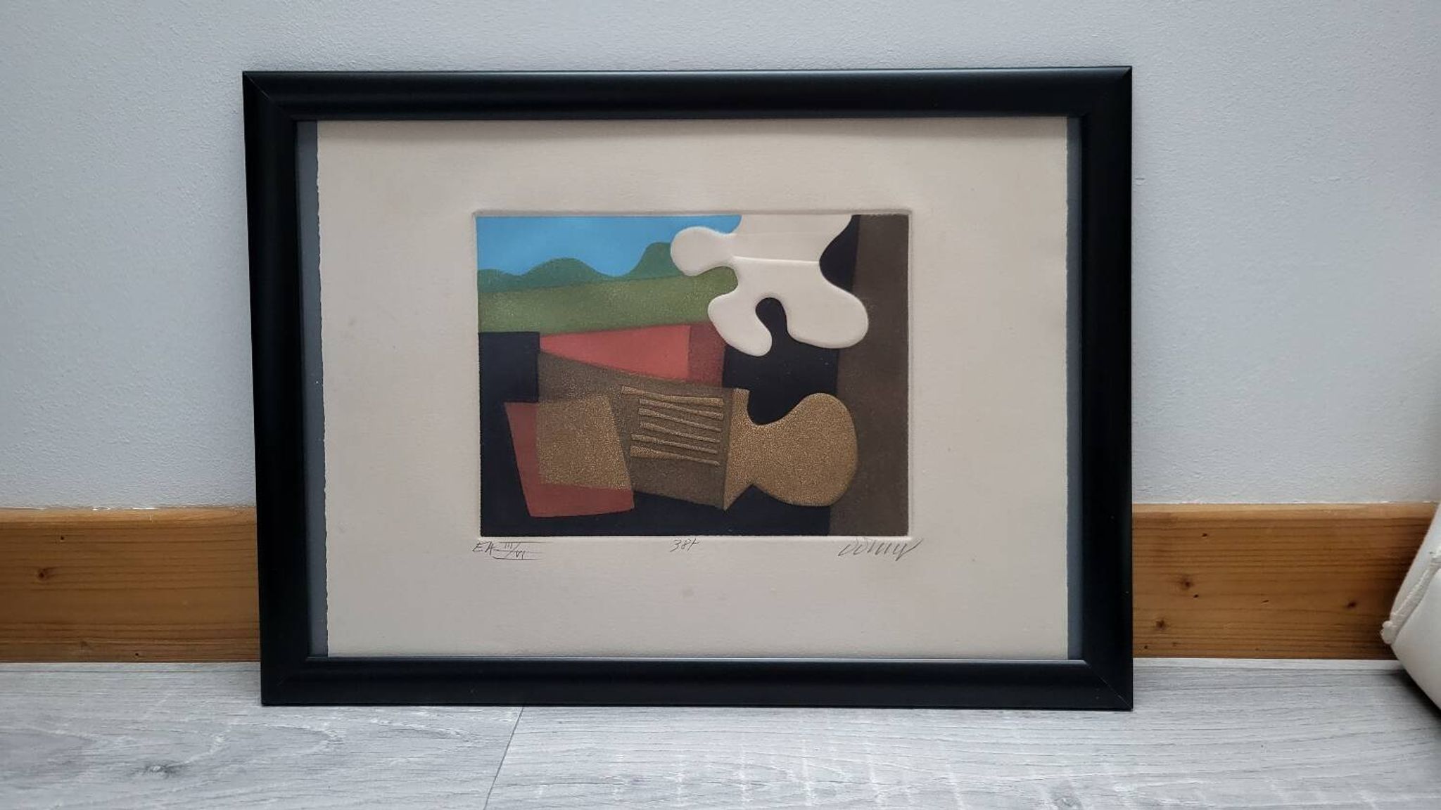 Artist's proof Bertrand Dorny, signed and numbered.