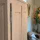 Parisian wardrobe made of solid wood