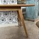 Scandinavian style wooden coffee table, 60s-70s