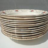 Set 12 hollow plates Villeroy & Boch 1950