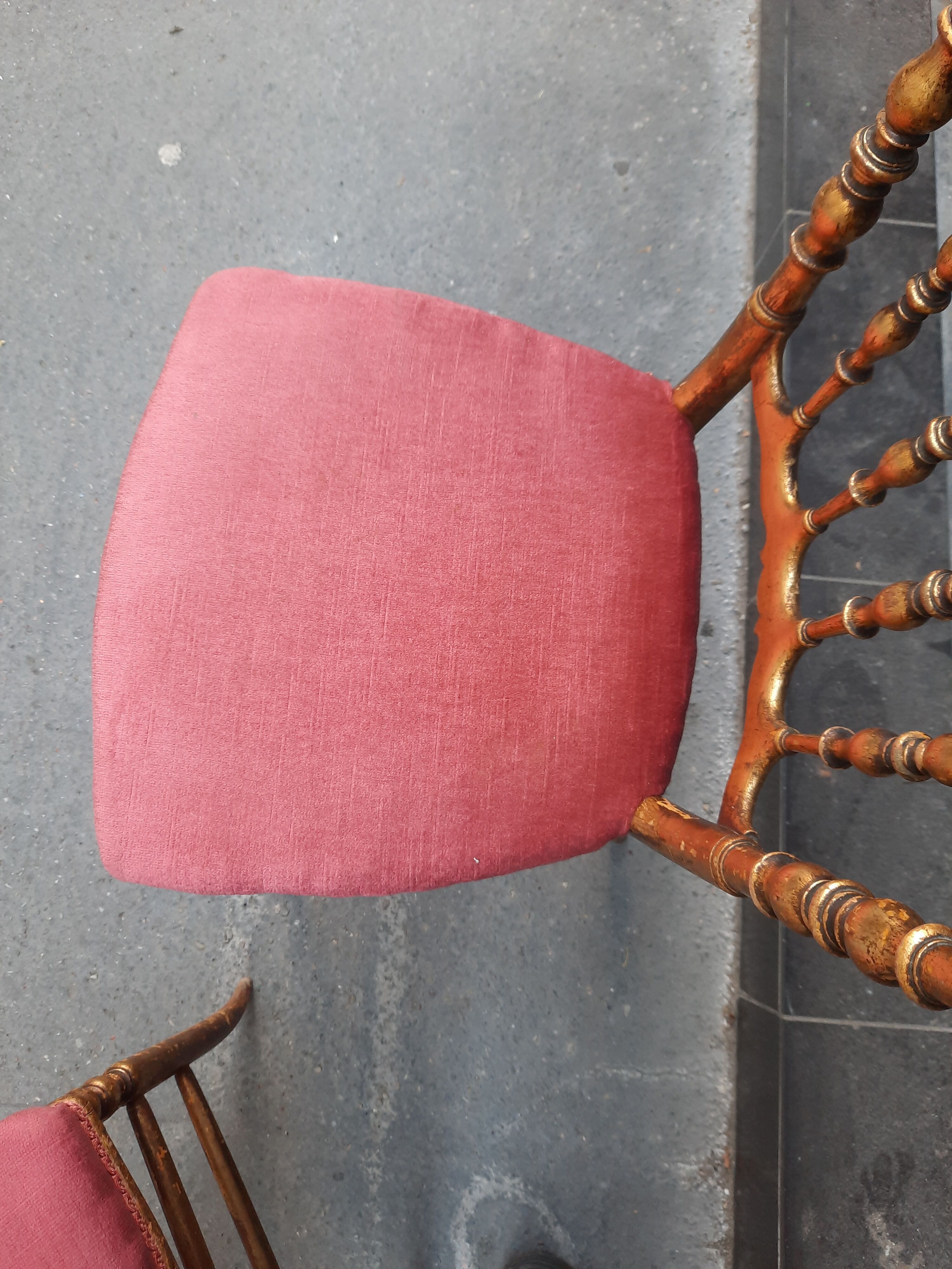 Pair of theatre chairs