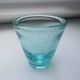 Vase controlled bubbles glass