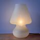 Mushroom glass lamp