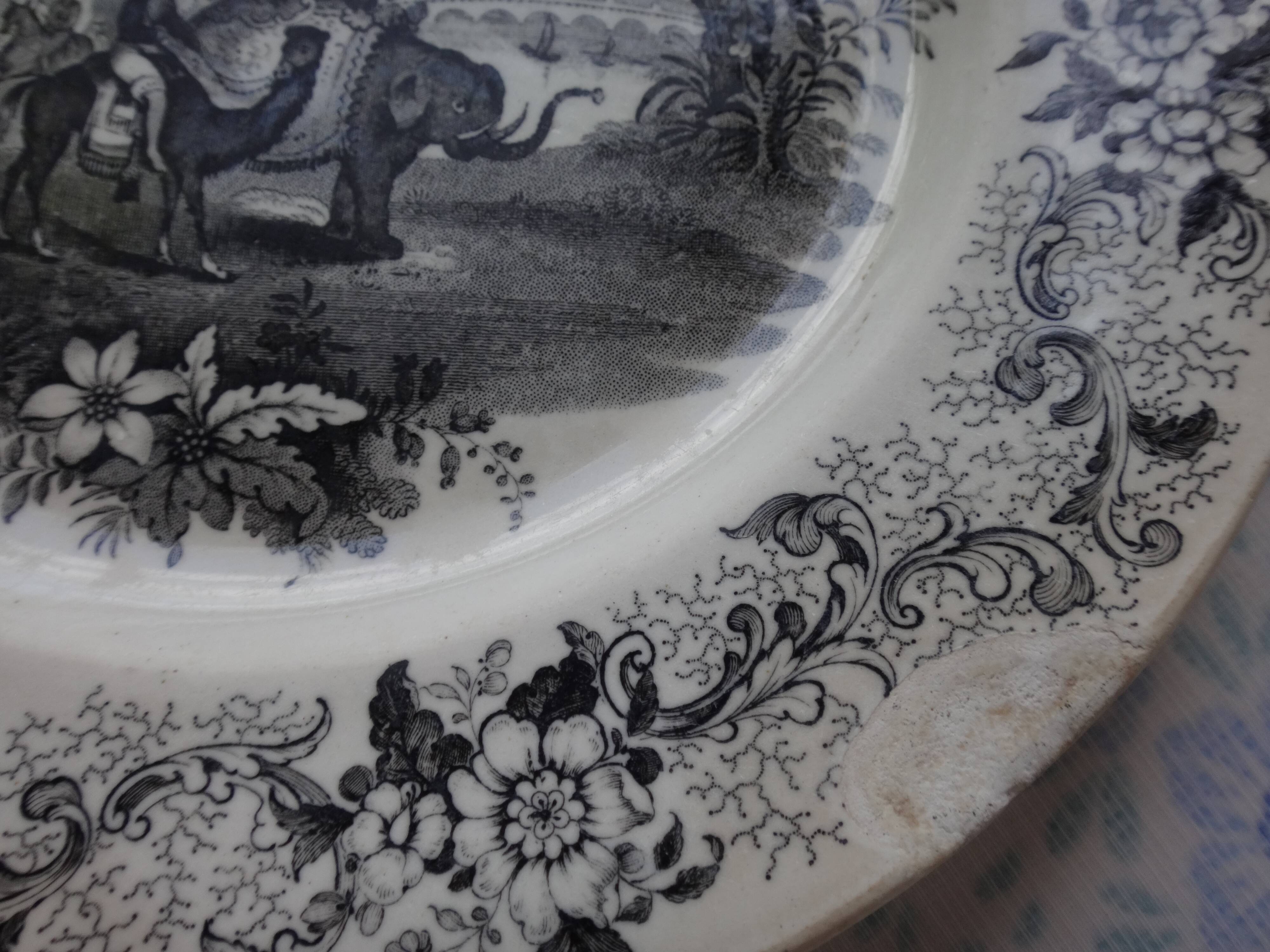 David Johnson and Co flat plate