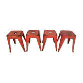 4 tabourets tolix indus