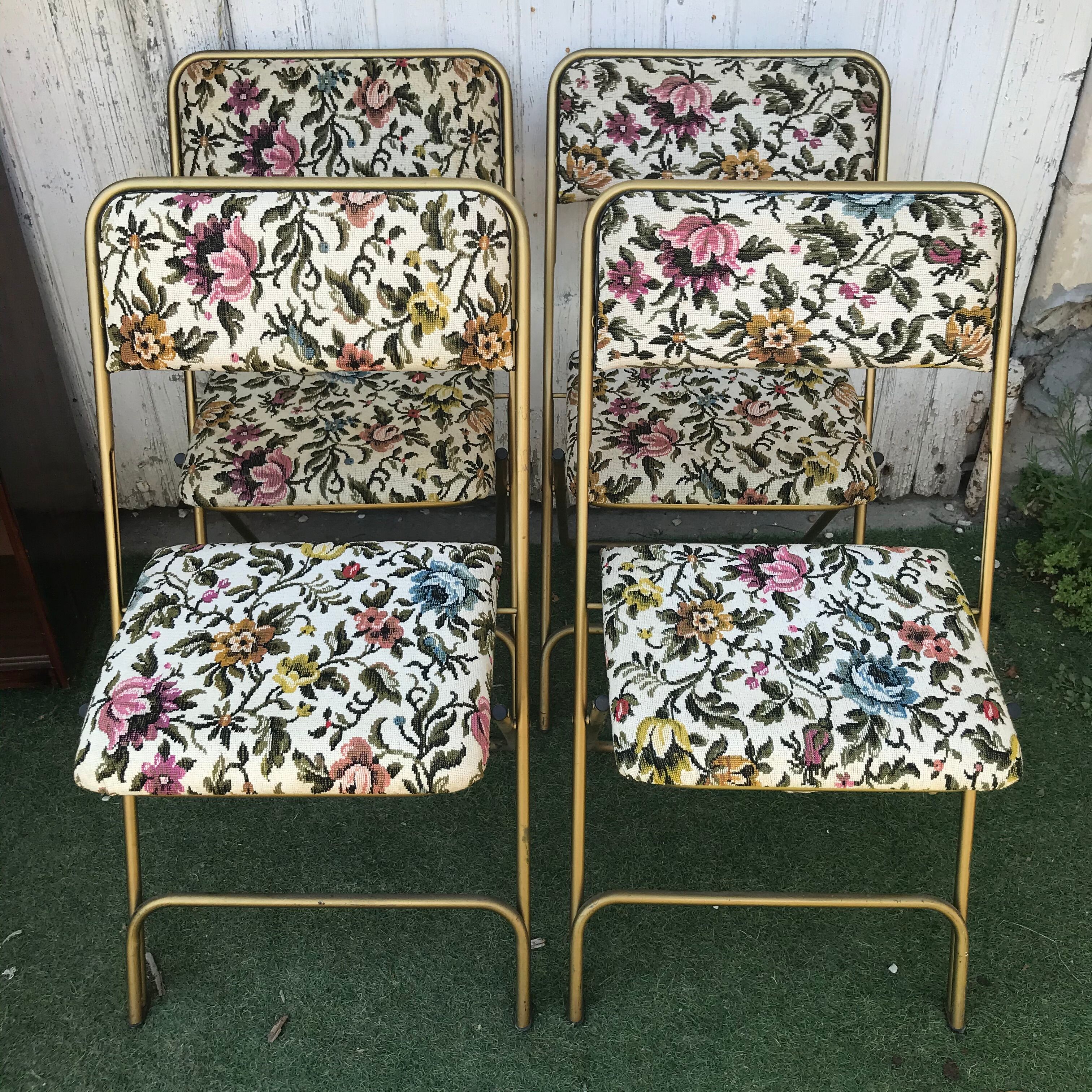 Pair of vintage Lafuma Chantazur chairs