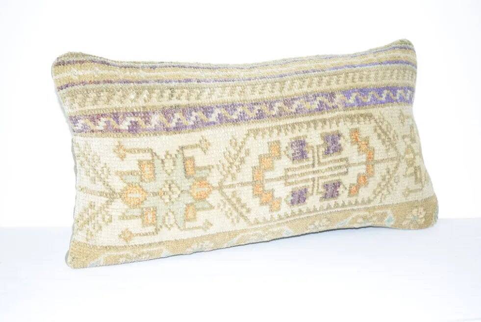 Vintage Turkish cushion cover 51x25 cm