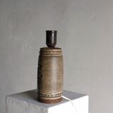Mid-century stoneware table lamp base by Irma Yourstone | Sweden