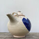 Théière en grès Japonaise bleu et beige