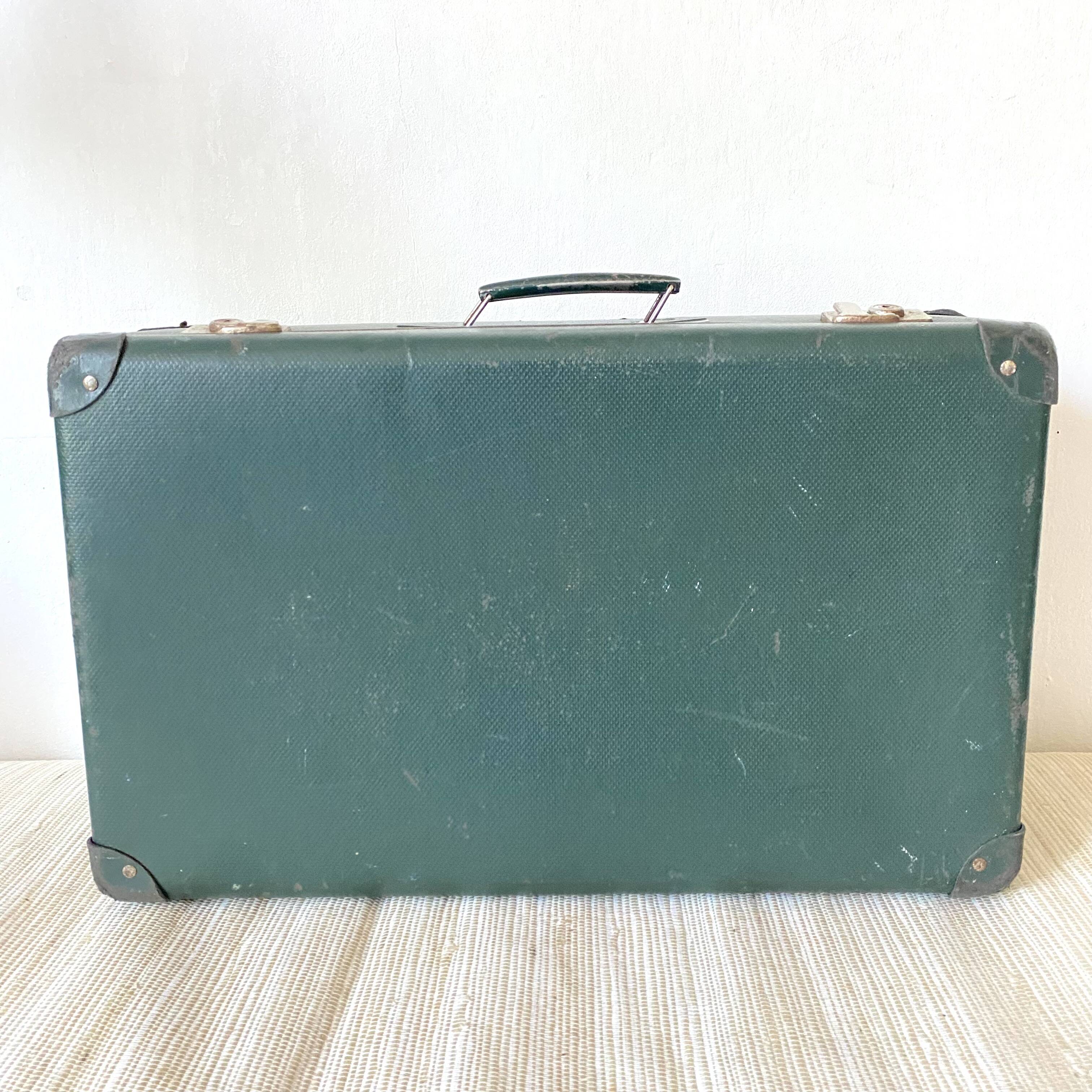 Antique cardboard suitcase 51 X 32
