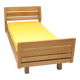 Solo bed by Guillerme and Chambron