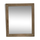 Old patinated / limed wood frame 89x76 cm