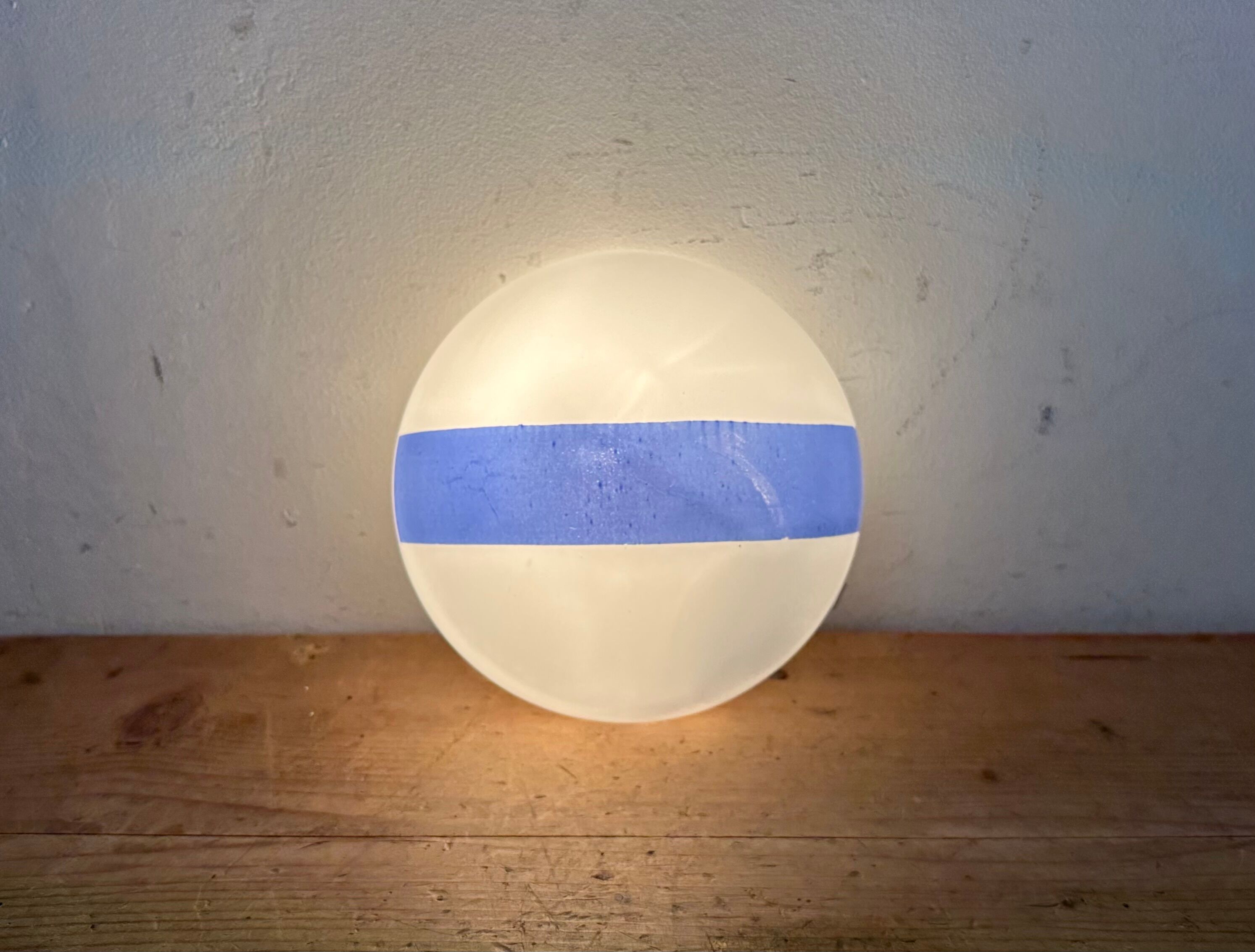 Vintage emergency wall light, 1960s