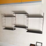 Gold and brown thong shelf