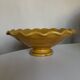 XXXL wavy bowl in glazed terracotta 1950 Provence
