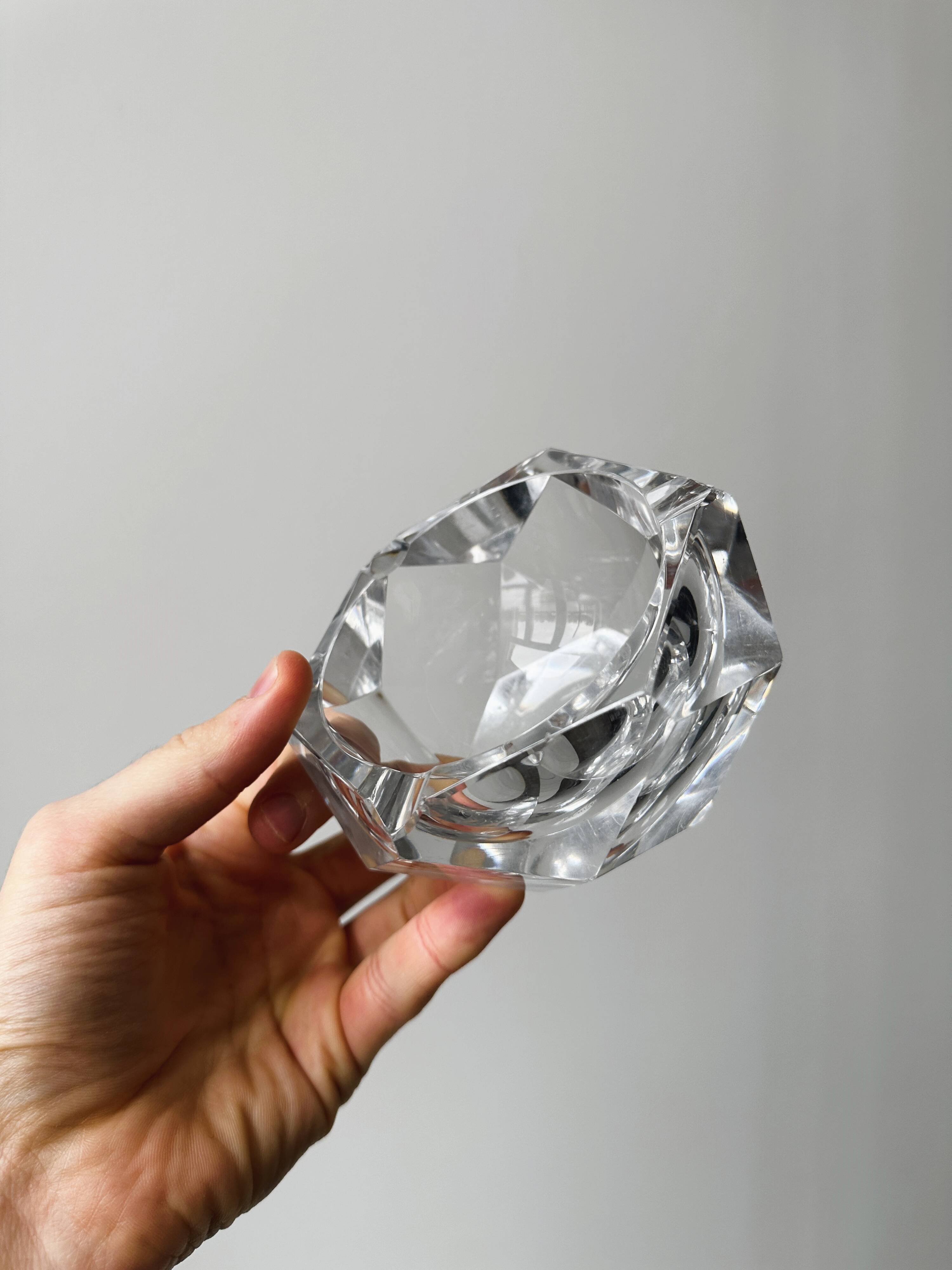 Crystal ashtray