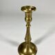 Candlestick in patinated gilded copper late nineteenth century