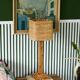 Lampe de table en bambou bio style vintage
