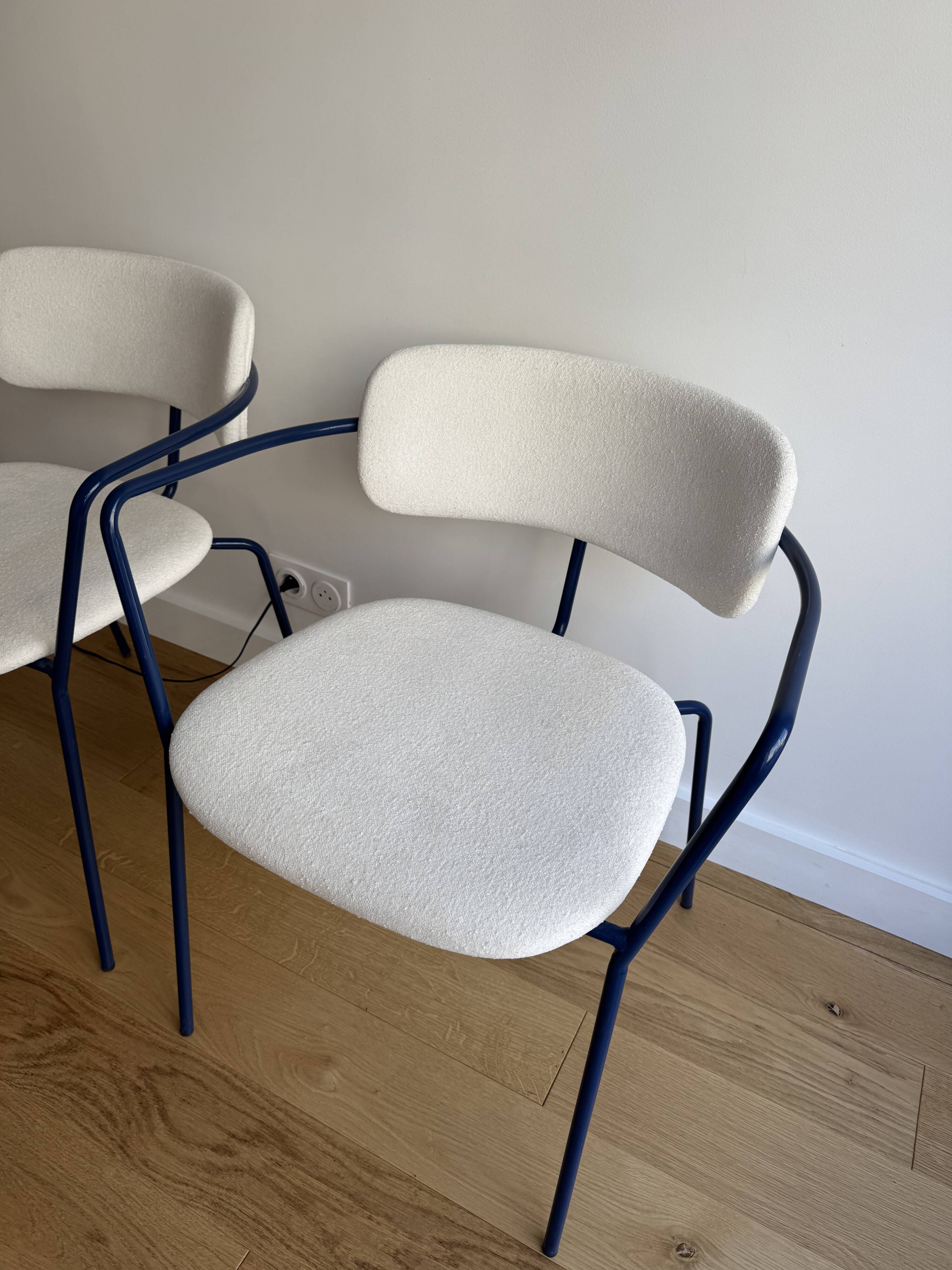 Monoprix fabric armchairs