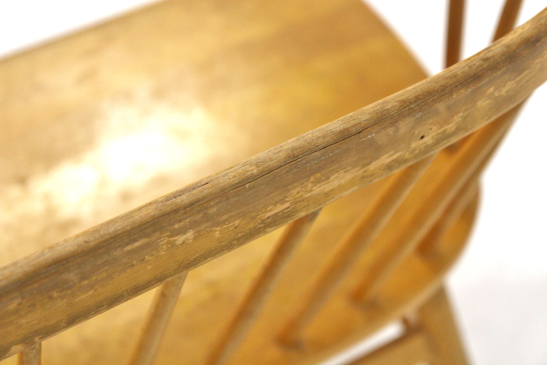 Banc scandinave  "Florida" en hêtre, frères Wigells, Suède, 1950