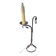 Wrought iron floor lamp by Jean Pierre Ryckaert
