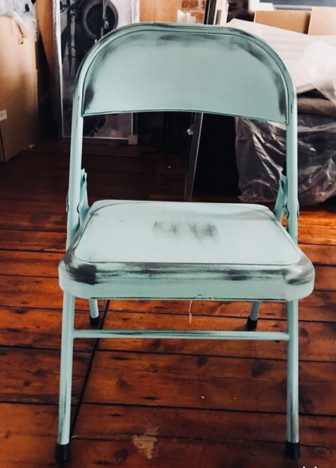 Folding chairs metal stainless steel color