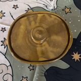 Small enamelled terracotta pot