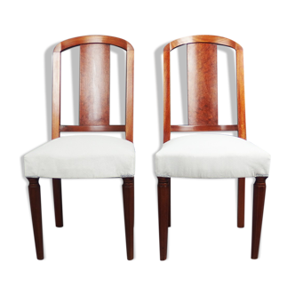 Pair of art deco chairs