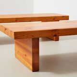 Roland Wilhelmsson Pair of 'Bamse' Benches for Karl Andersson & Soner Sweden 1970s