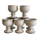 Beige glazed stoneware bowls