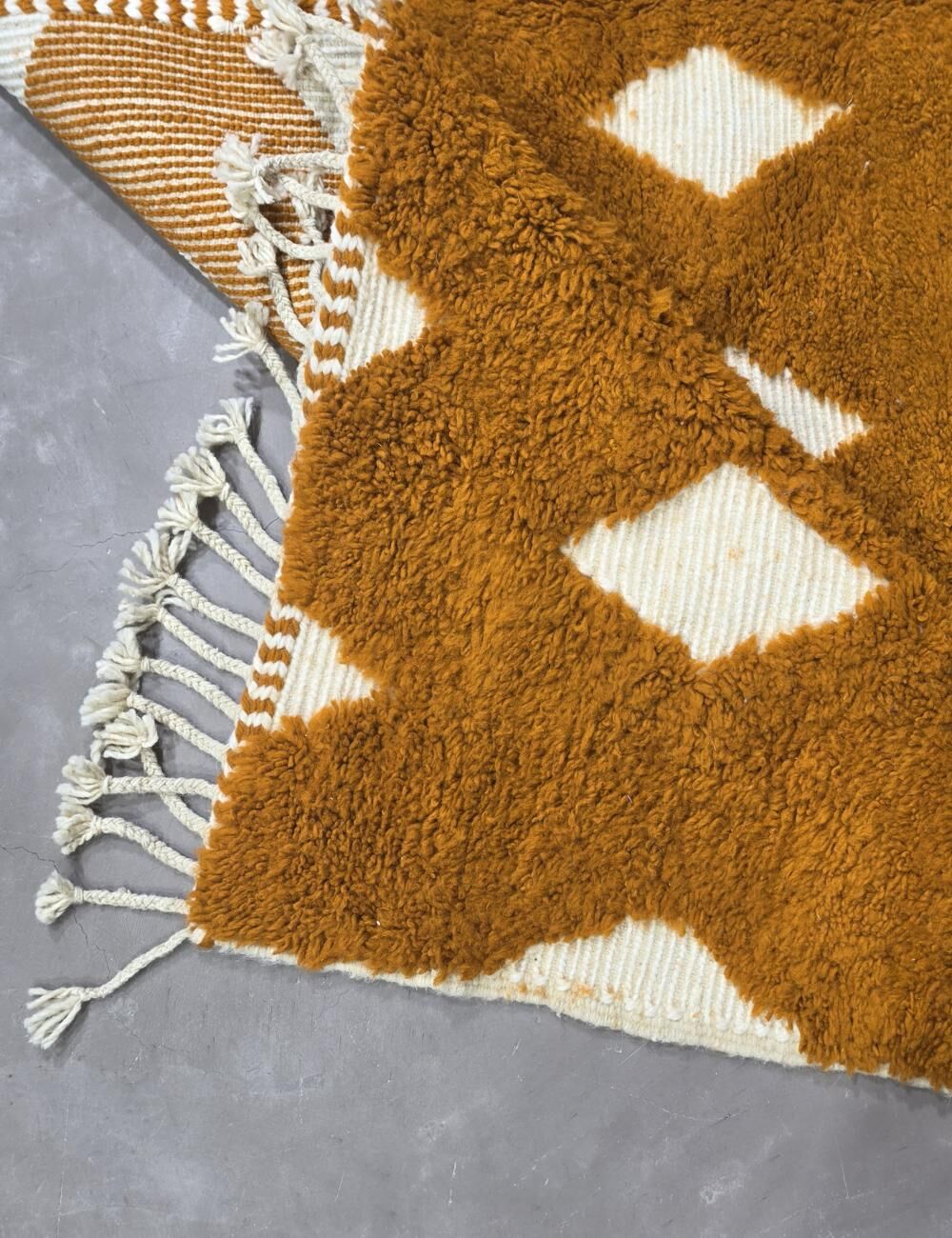Tapis Berbère Moutarde - 300 x 250 cm