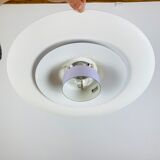 Scandinavian pendant lamp Horn 755 60s space age purple