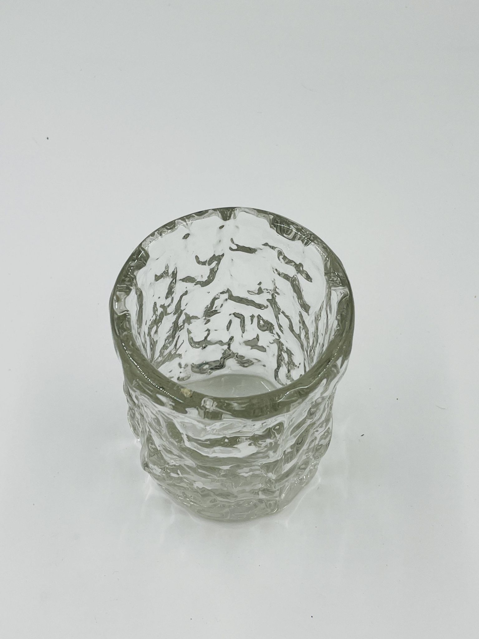 Vase Ice Glass WMF par Erich Schumann