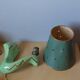 1950s ceramic wall light
